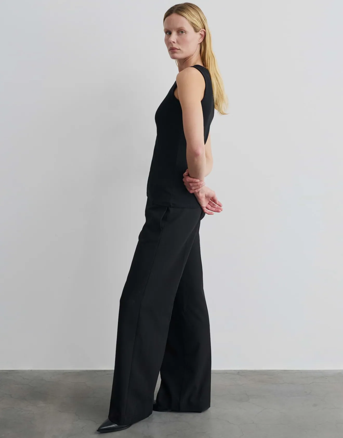 Sale Geripptes Top KLEANNE Slim aus BCI Cotton Mix Basics|Shirts