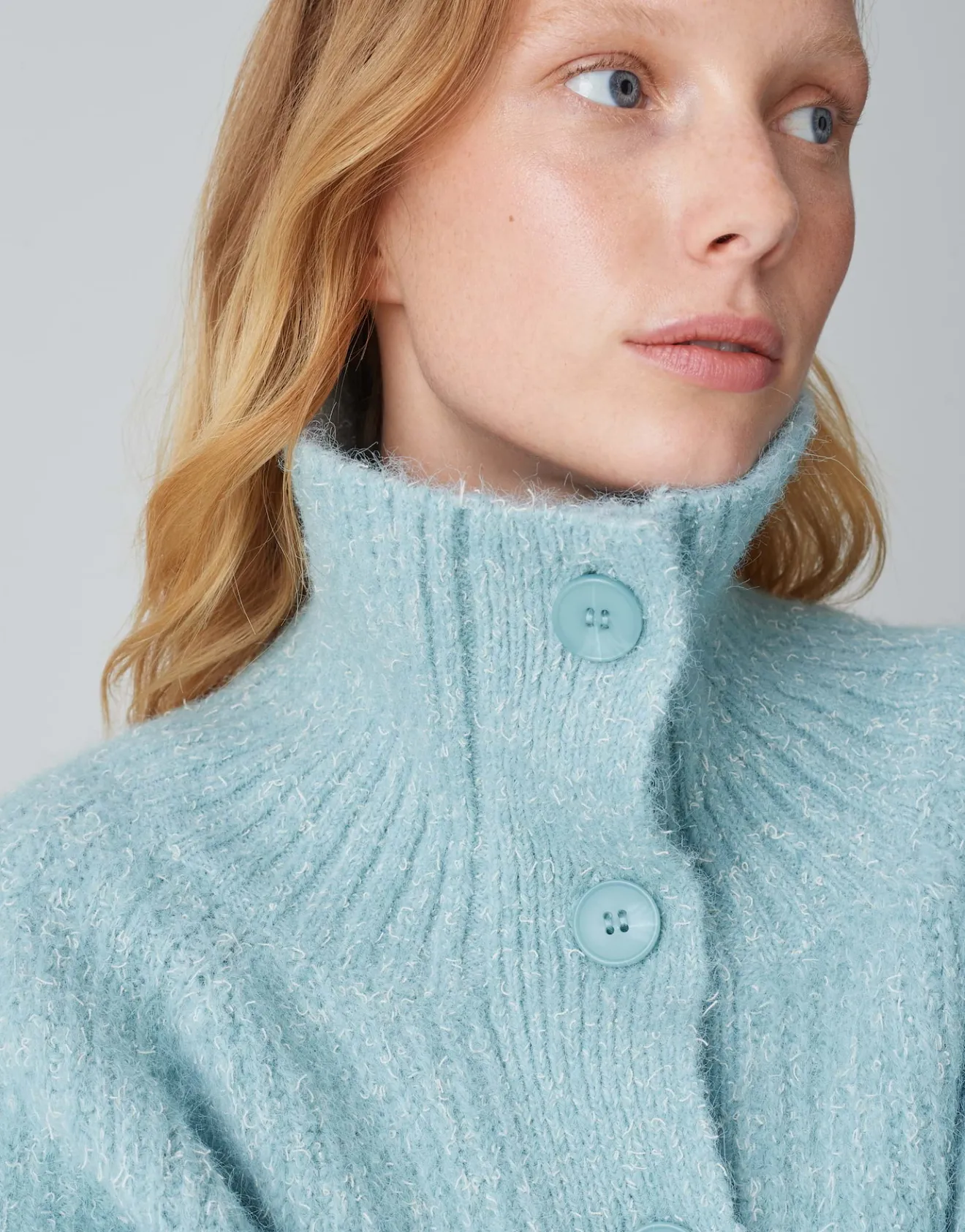 Best Grobstrickjacke DAZZI Oversize mit Wolle Strick