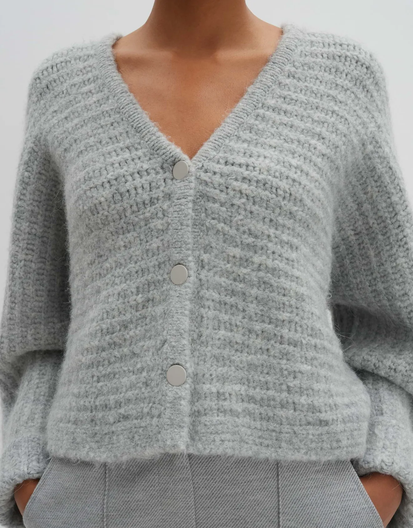 New Grobstrickjacke TIMARIA Loose aus Wollmix Strick