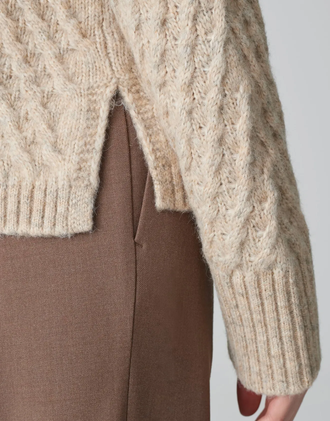Best Sale Grobstrickpullover PLINEA Regular mit Wolle Strick
