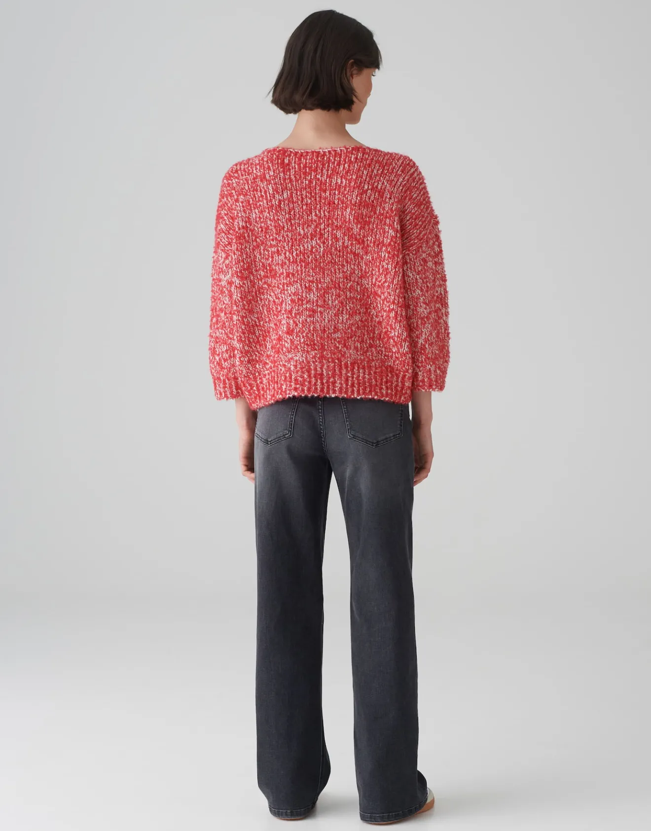 Outlet Grobstrickpullover POLIKA Loose mit Wolle Strick
