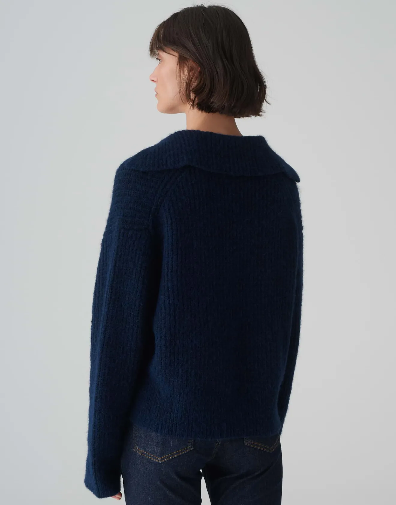 Outlet Grobstrickpullover POLONDA Regular mit Wolle Strick