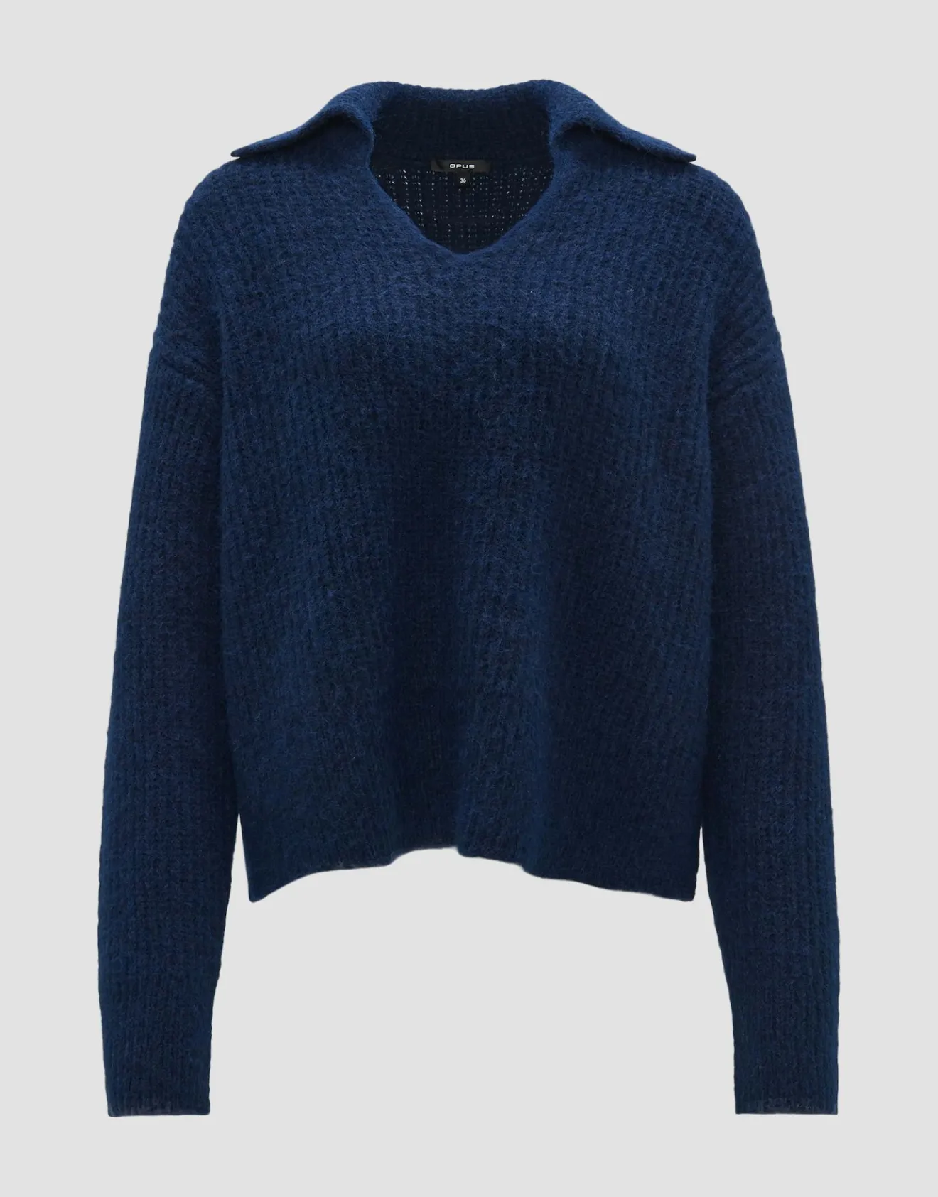 Outlet Grobstrickpullover POLONDA Regular mit Wolle Strick