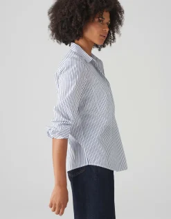Sale Hemdbluse FANILE Regular aus TENCEL™ by Lenzing Mix Blusen