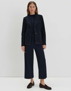 Store Jeansblazer NIARA Regular mit Kontrastnähten Blazer & Westen