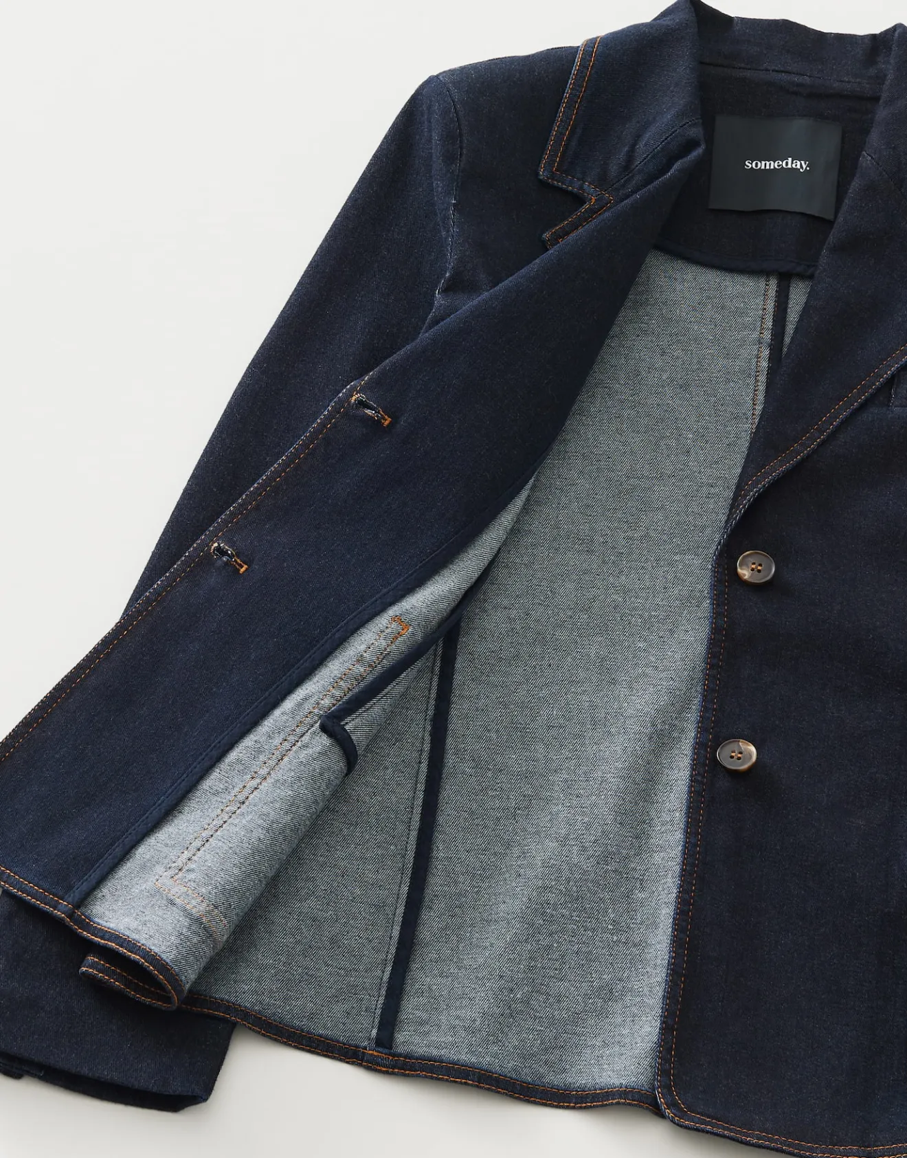 Store Jeansblazer NIARA Regular mit Kontrastnähten Blazer & Westen
