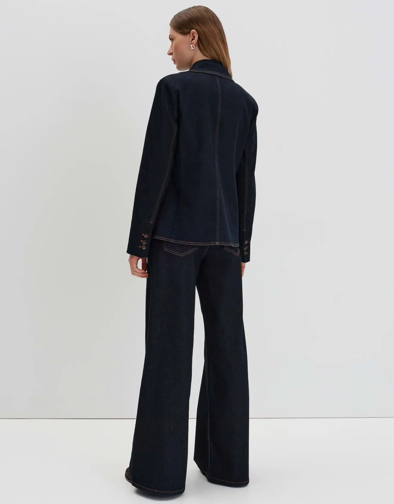 Store Jeansblazer NIARA Regular mit Kontrastnähten Blazer & Westen