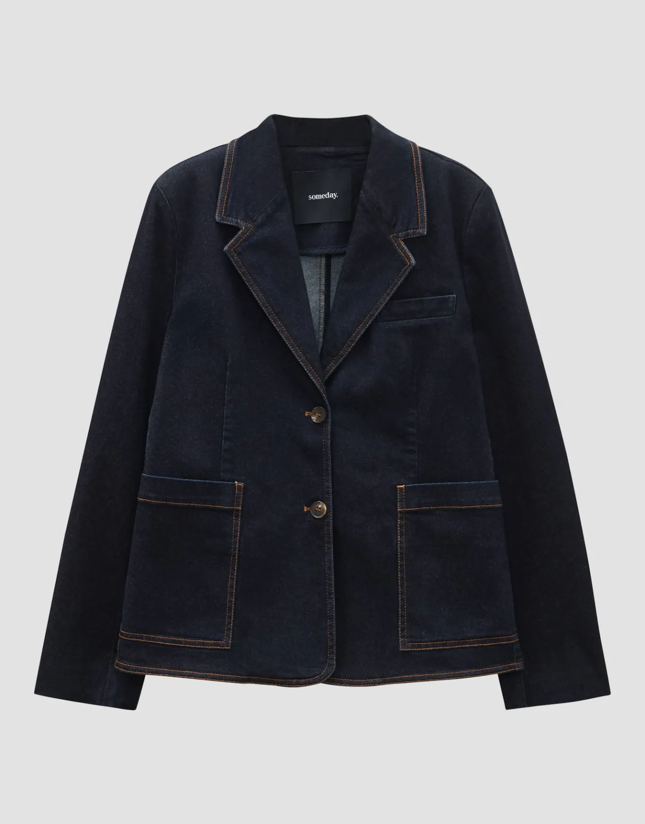 Store Jeansblazer NIARA Regular mit Kontrastnähten Blazer & Westen
