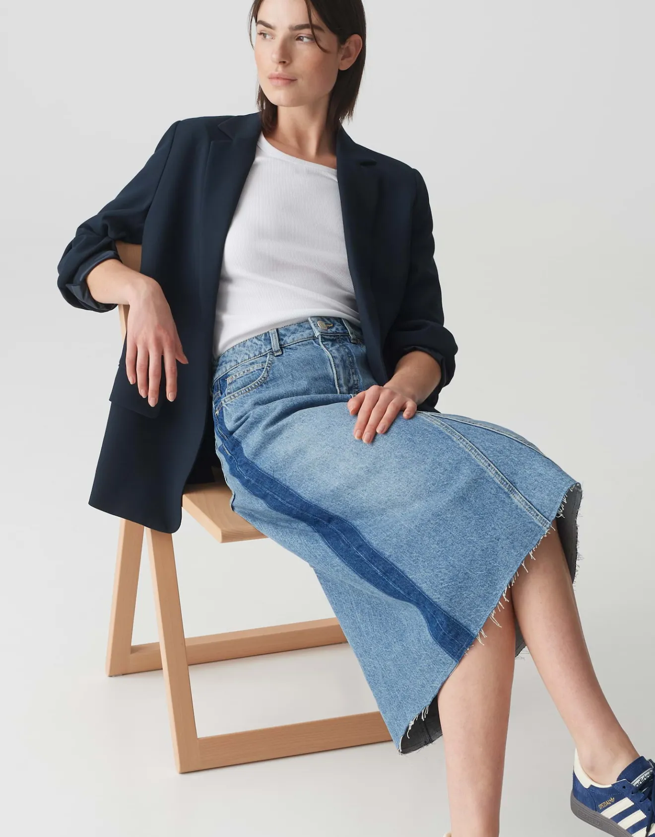 Best Jeansrock RINSO STRIPE aus nachhaltiger Baumwolle Röcke