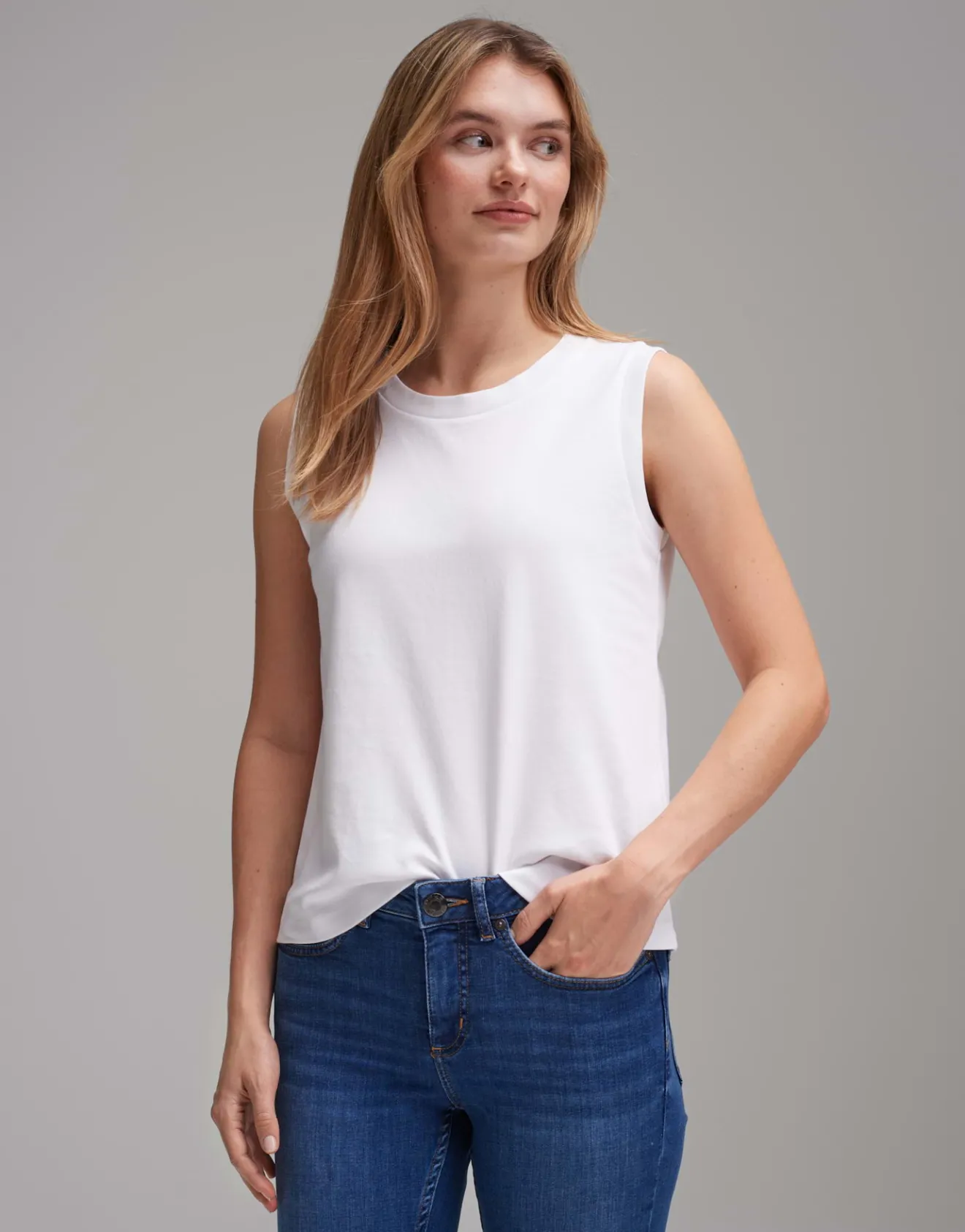 Fashion Jersey Top ILAYDA Regular aus BCI Cotton Basics|Shirts