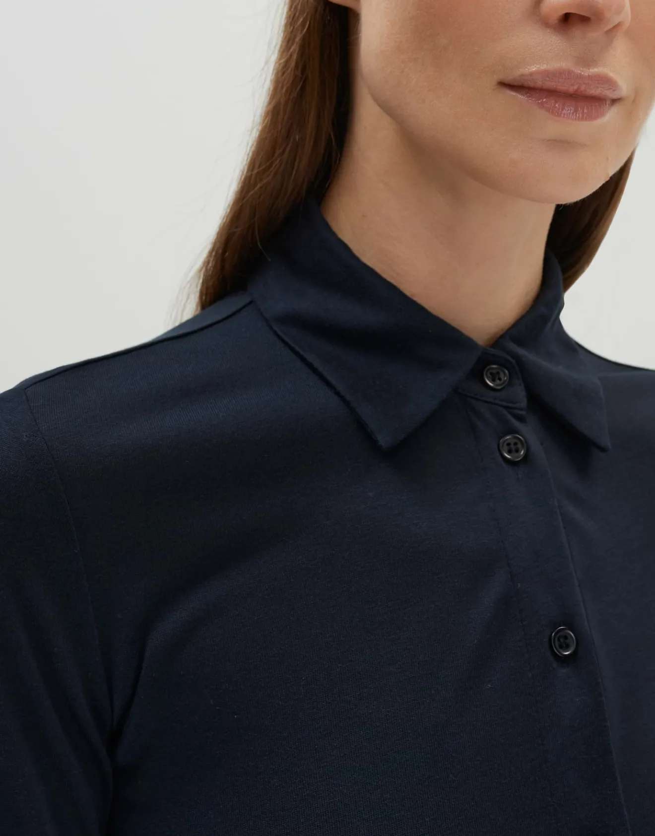 Cheap Jerseybluse ZOFTA Slim aus Tencel Blusen