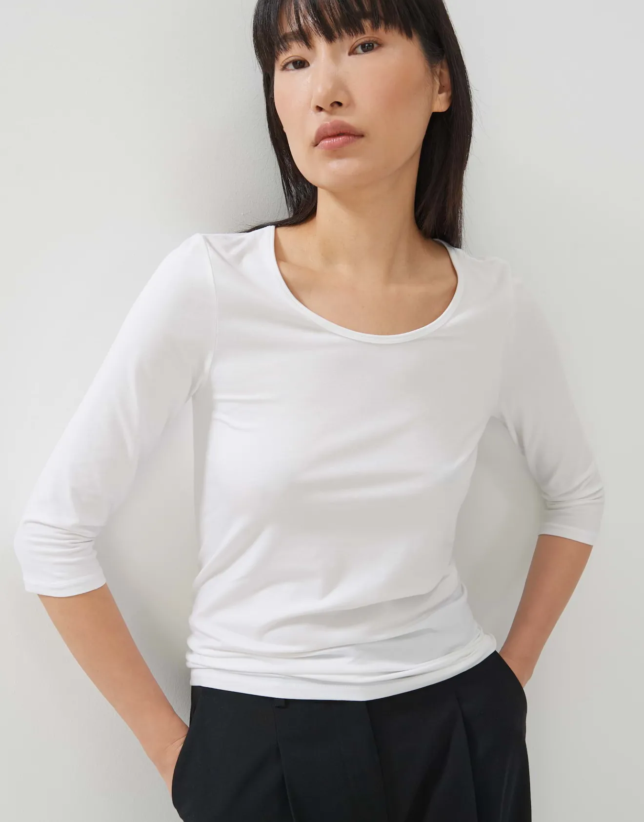 Flash Sale Jerseyshirt KAIN Slim mit aus Modal Mix Basics|Shirts