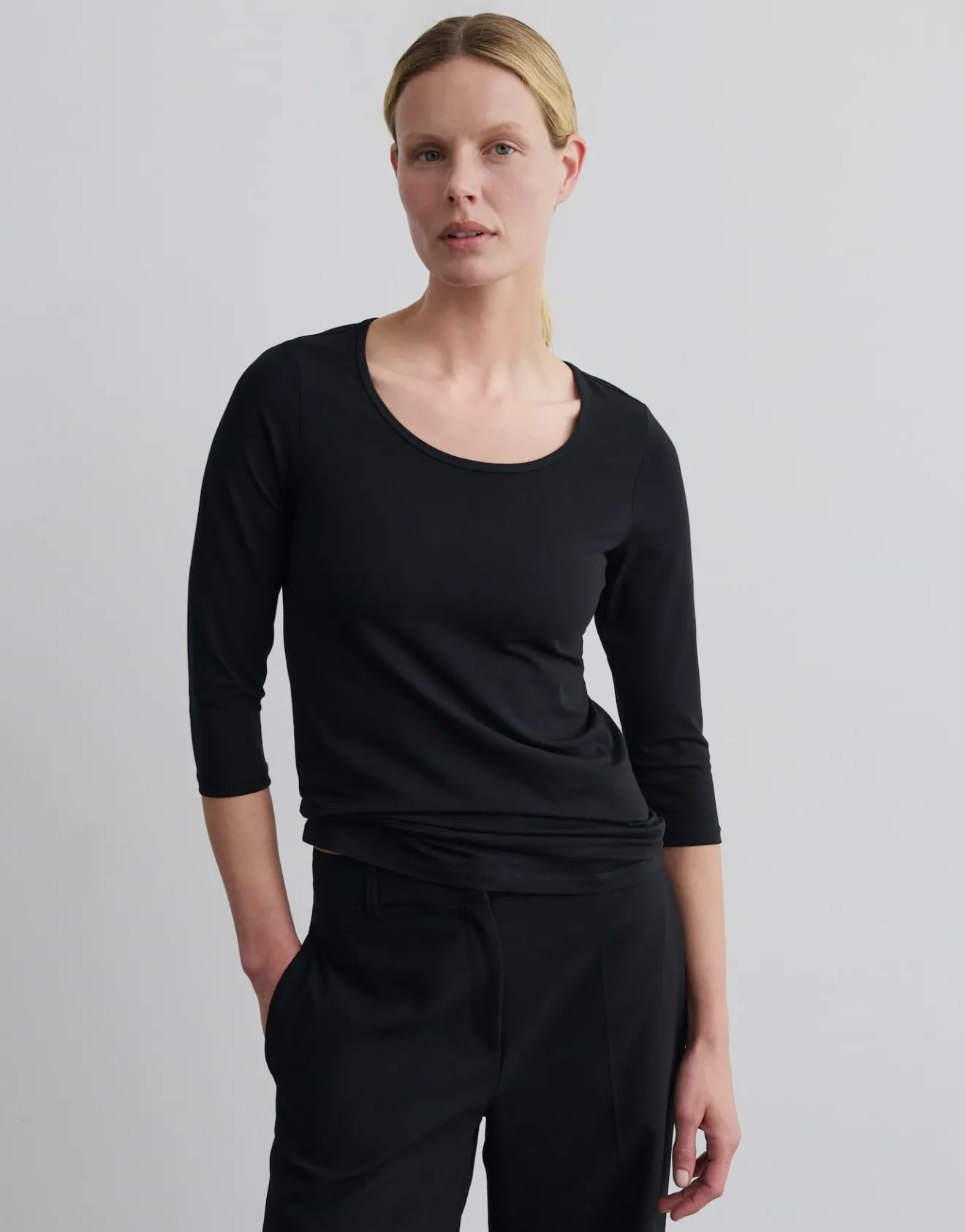 Fashion Jerseyshirt KAIN Slim mit aus Modal Mix Basics|Shirts