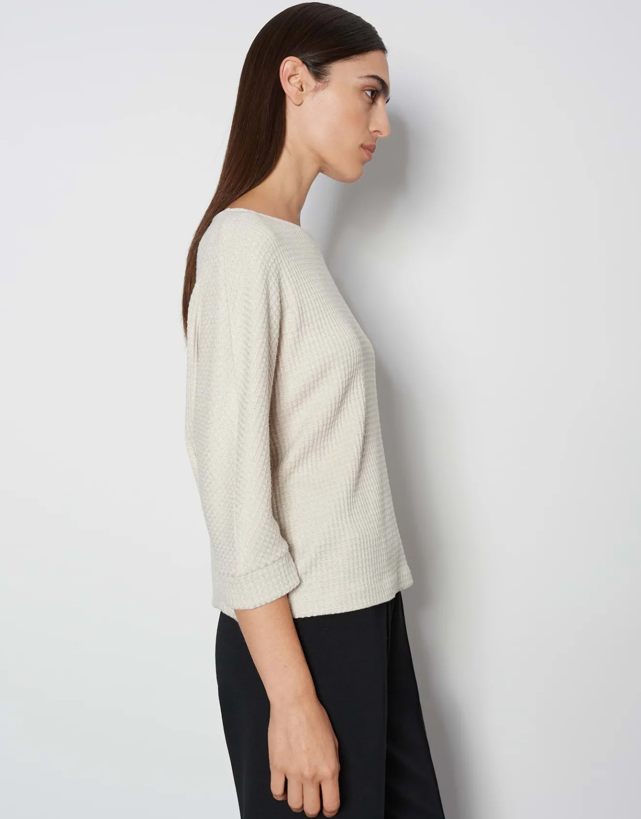 Clearance Jerseyshirt KALEMA Loose mit Gliter Effekt Shirts