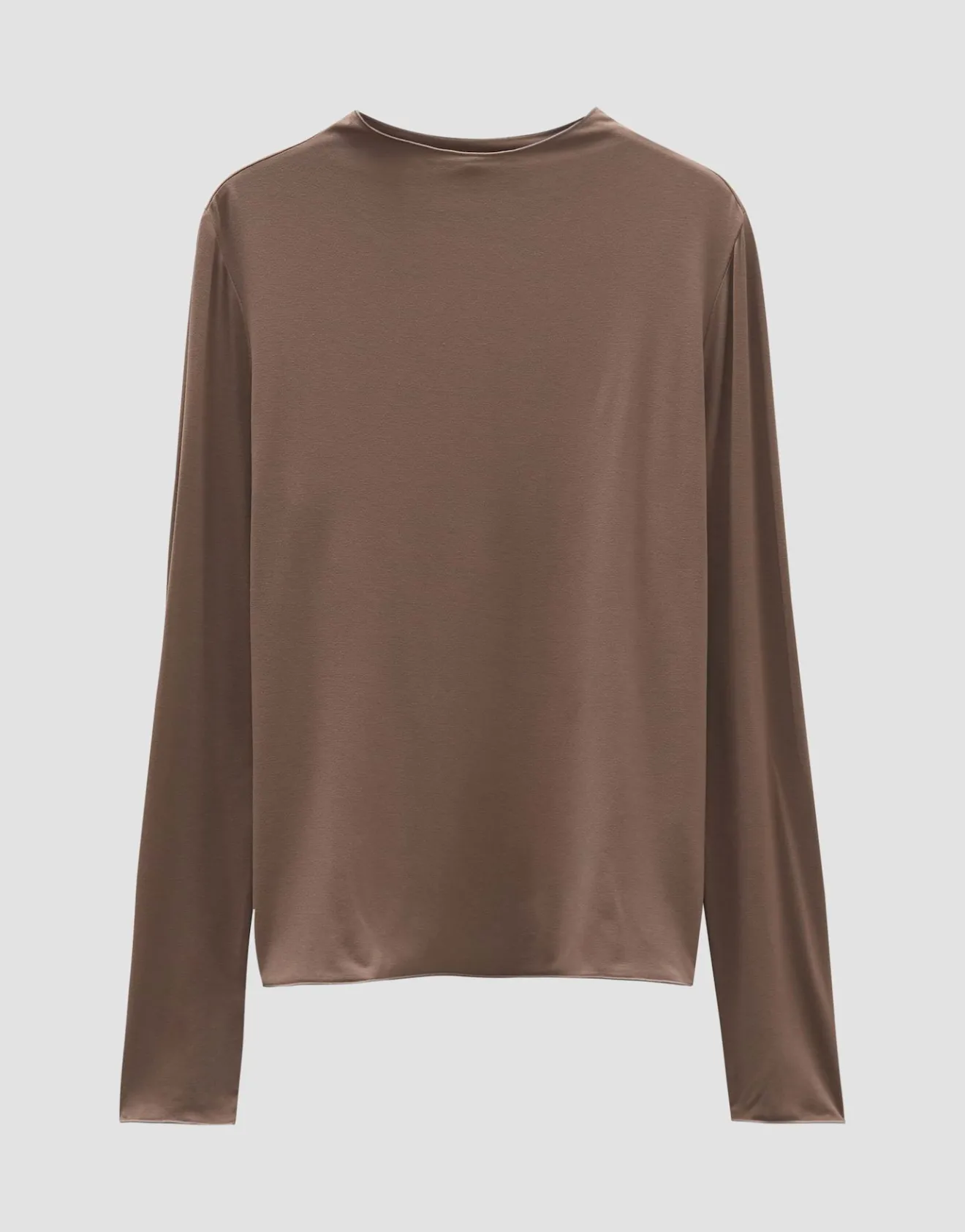 Online Jerseyshirt KARINN Slim aus nachhaltigem Viskose Mix Basics