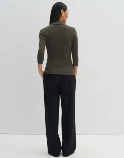 Cheap Jerseyshirt KEELI Slim aus Modal Mix Shirts