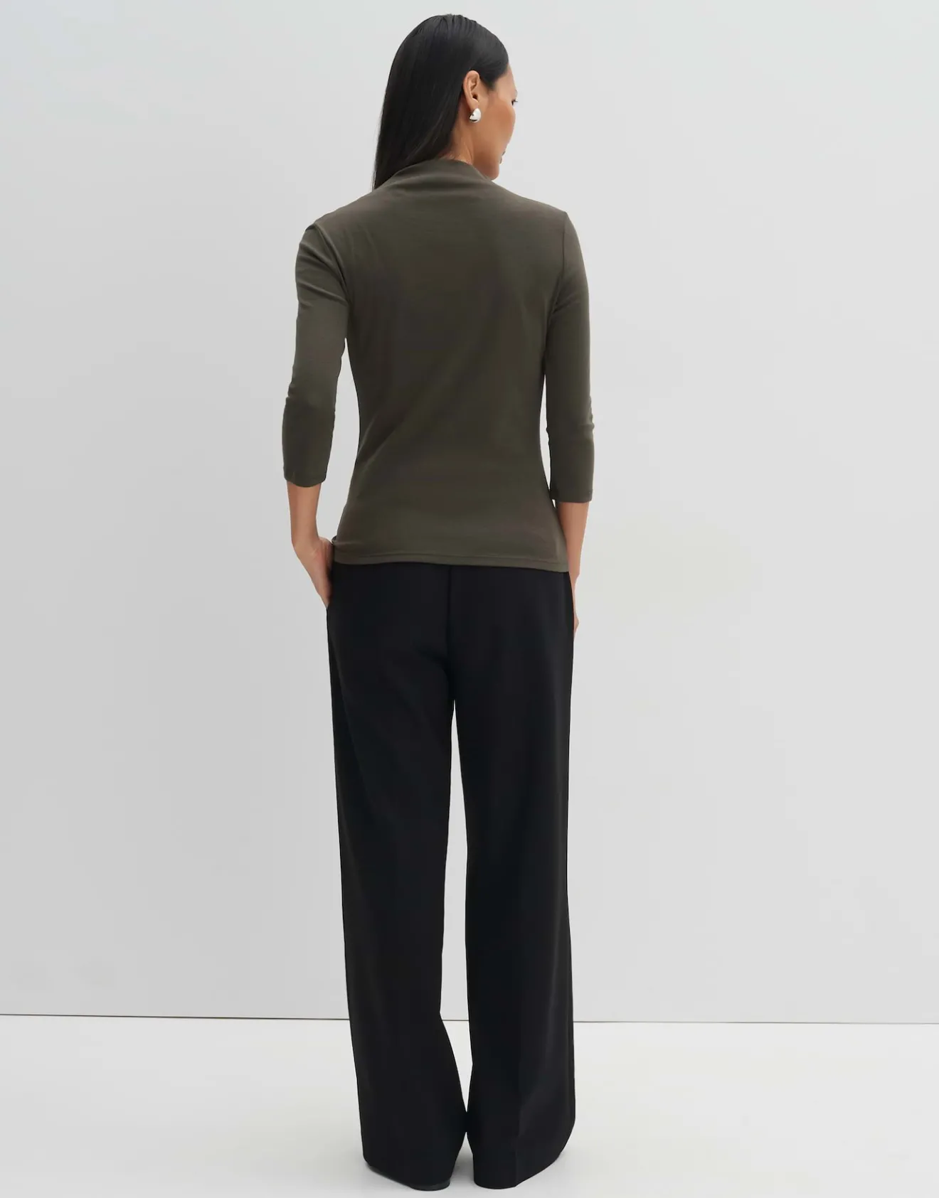 Cheap Jerseyshirt KEELI Slim aus Modal Mix Shirts