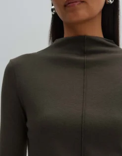 Cheap Jerseyshirt KEELI Slim aus Modal Mix Shirts