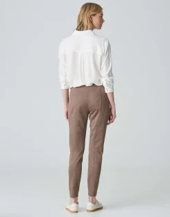 Online Jogpants ELVINA CARGO Slim in Veloursleder-Optik Hosen