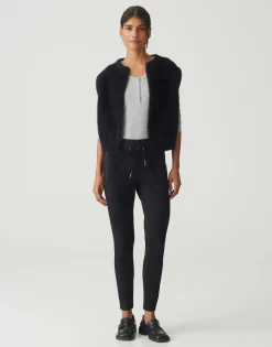 Best Sale Jogpants ELVINA CARGO Slim in Veloursleder-Optik Hosen