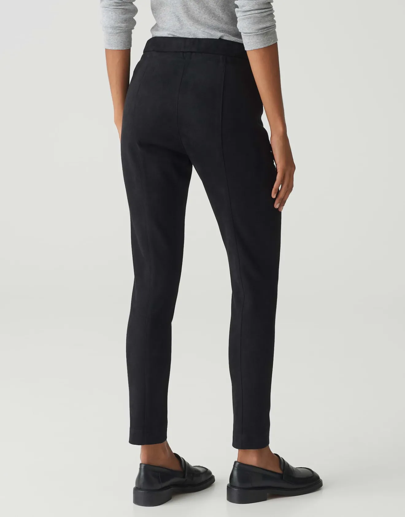 Best Sale Jogpants ELVINA CARGO Slim in Veloursleder-Optik Hosen