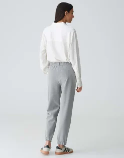 Best Jogpants MYHA Relaxed aus weichem Flanell Stoff Hosen