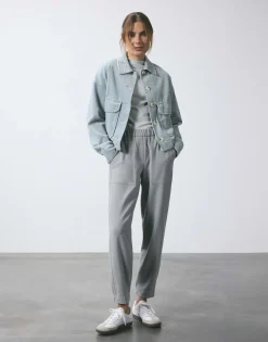Best Jogpants MYHA Relaxed aus weichem Flanell Stoff Hosen