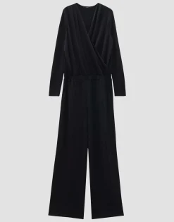 Cheap Jumpsuit CANDELIA Wide mit Glitzer-Effekt Hosen
