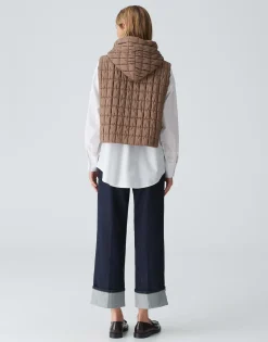 Store Kapuzencape ARAUTI BUBBLE aus softem Nylon Blazer & Westen|Accessoires