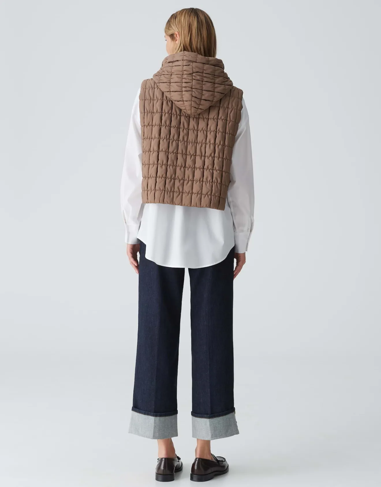 Store Kapuzencape ARAUTI BUBBLE aus softem Nylon Blazer & Westen|Accessoires