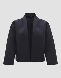 Sale Kurze Sweatjacke GERTONI Regular aus Scuba-Ware Sweat