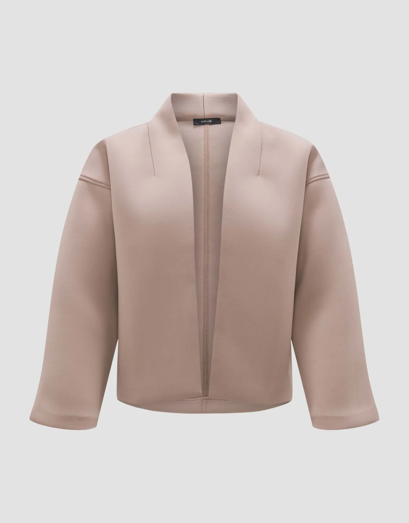Fashion Kurze Sweatjacke GERTONI Regular aus Scuba-Ware Sweat