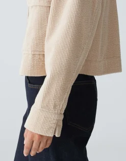 Shop Kurzjacke HENNJA Boxy Fit aus weichem Cord Jacken & Mäntel|Blazer & Westen