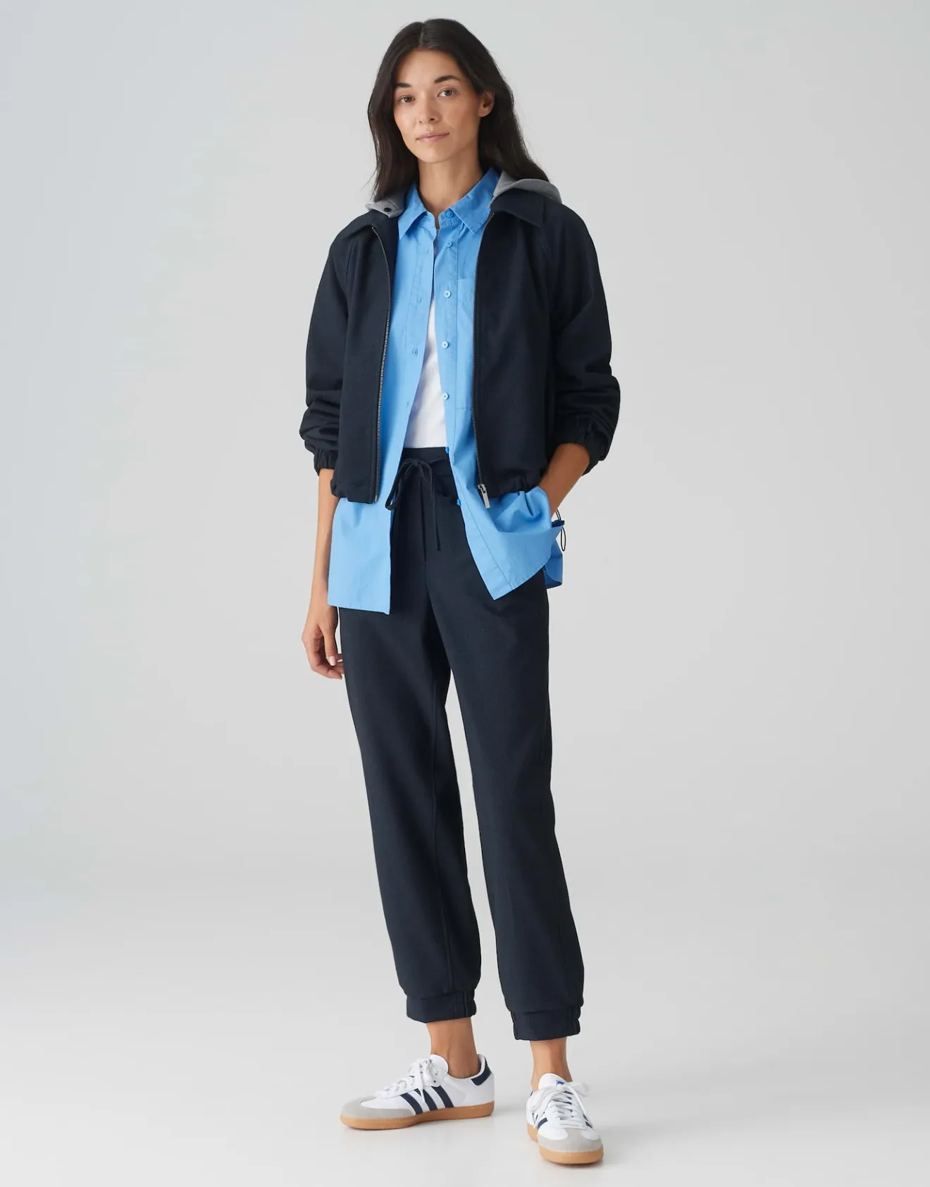 Discount Kurzjacke HILMU Regular aus Twill-Ware Jacken & Mäntel