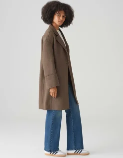 Best Sale Kurzmantel HATILDE Oversize aus weichem Woll Mix Jacken & Mäntel