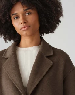 Best Sale Kurzmantel HATILDE Oversize aus weichem Woll Mix Jacken & Mäntel