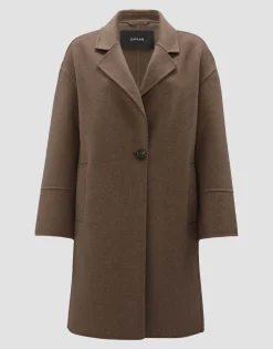 Best Sale Kurzmantel HATILDE Oversize aus weichem Woll Mix Jacken & Mäntel