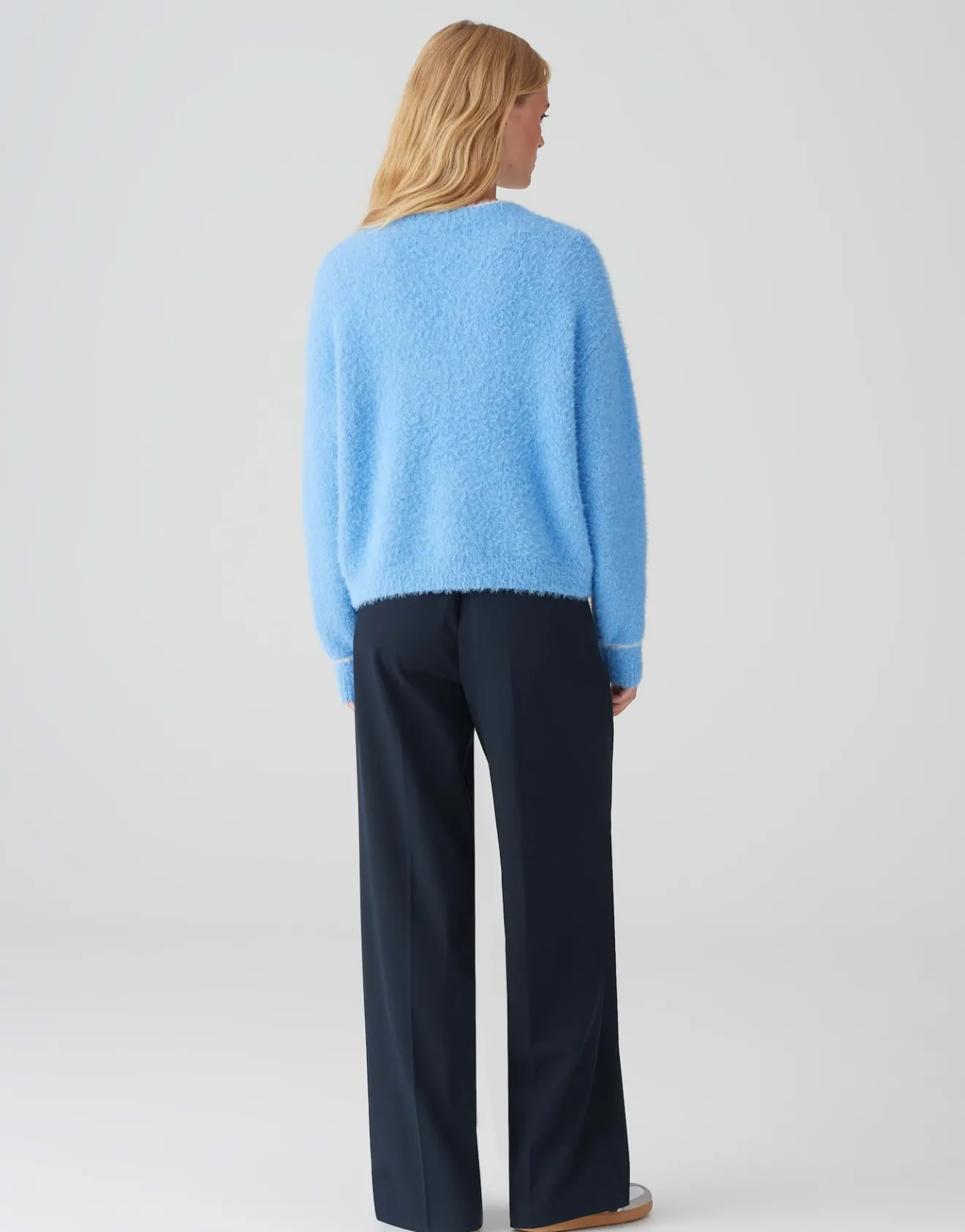 Outlet Kuscheliger Cardigan DIPINGA Loose mit Wolle Strick