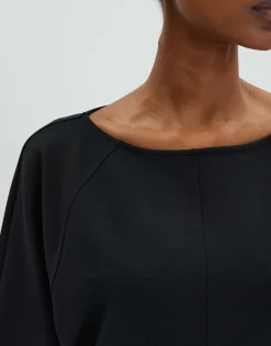 Store Langarm Kleid QUILOMENA in Midi Länge Kleider