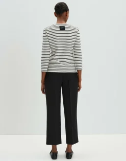 Outlet Langarmshirt KELIA Regular aus Baumwollmix Basics|Shirts