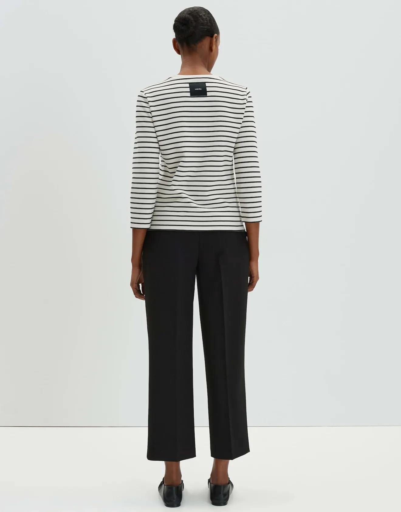 Outlet Langarmshirt KELIA Regular aus Baumwollmix Basics|Shirts