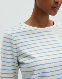Store Langarmshirt KELIA Regular aus Baumwollmix Basics|Shirts