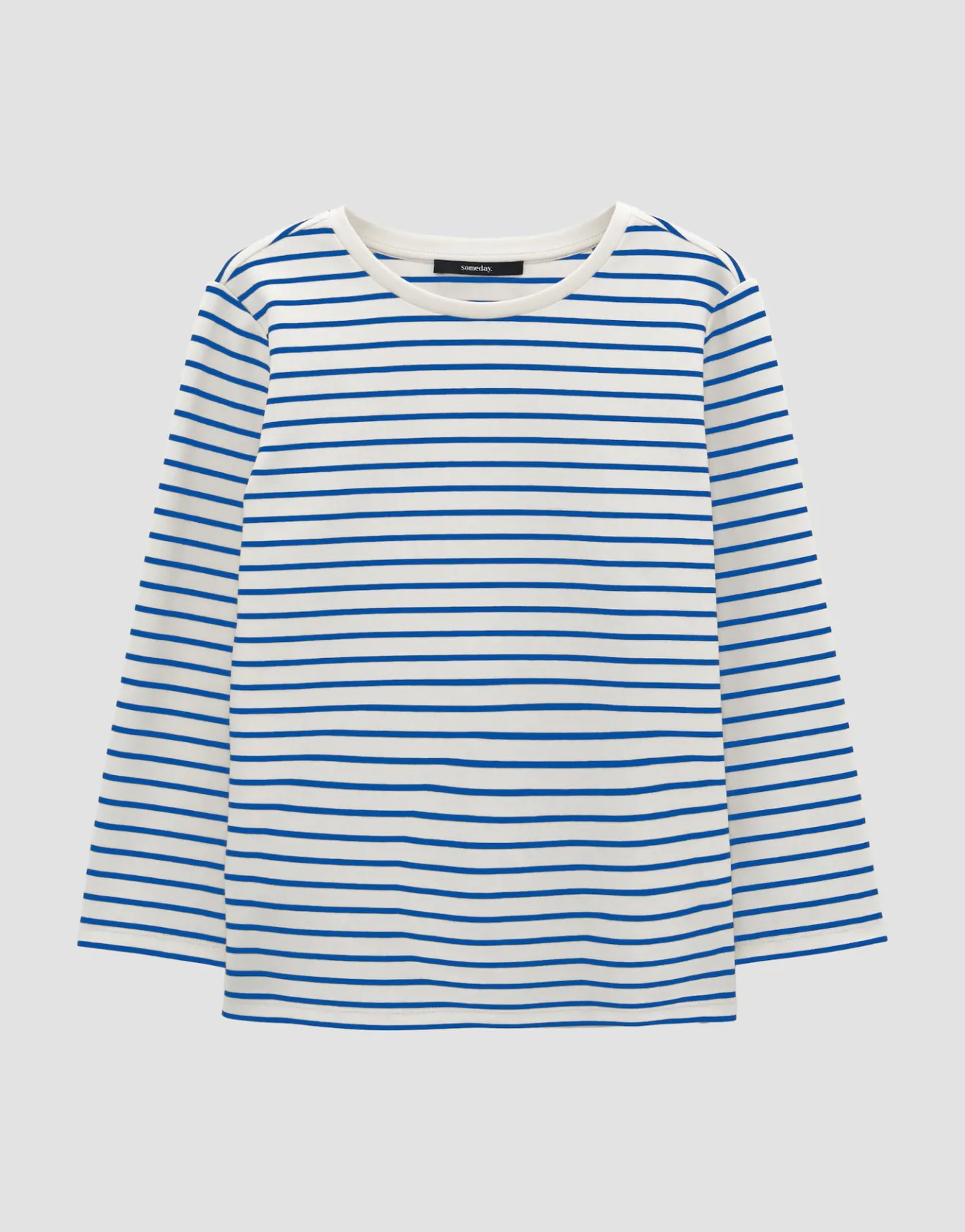 Store Langarmshirt KELIA Regular aus Baumwollmix Basics|Shirts