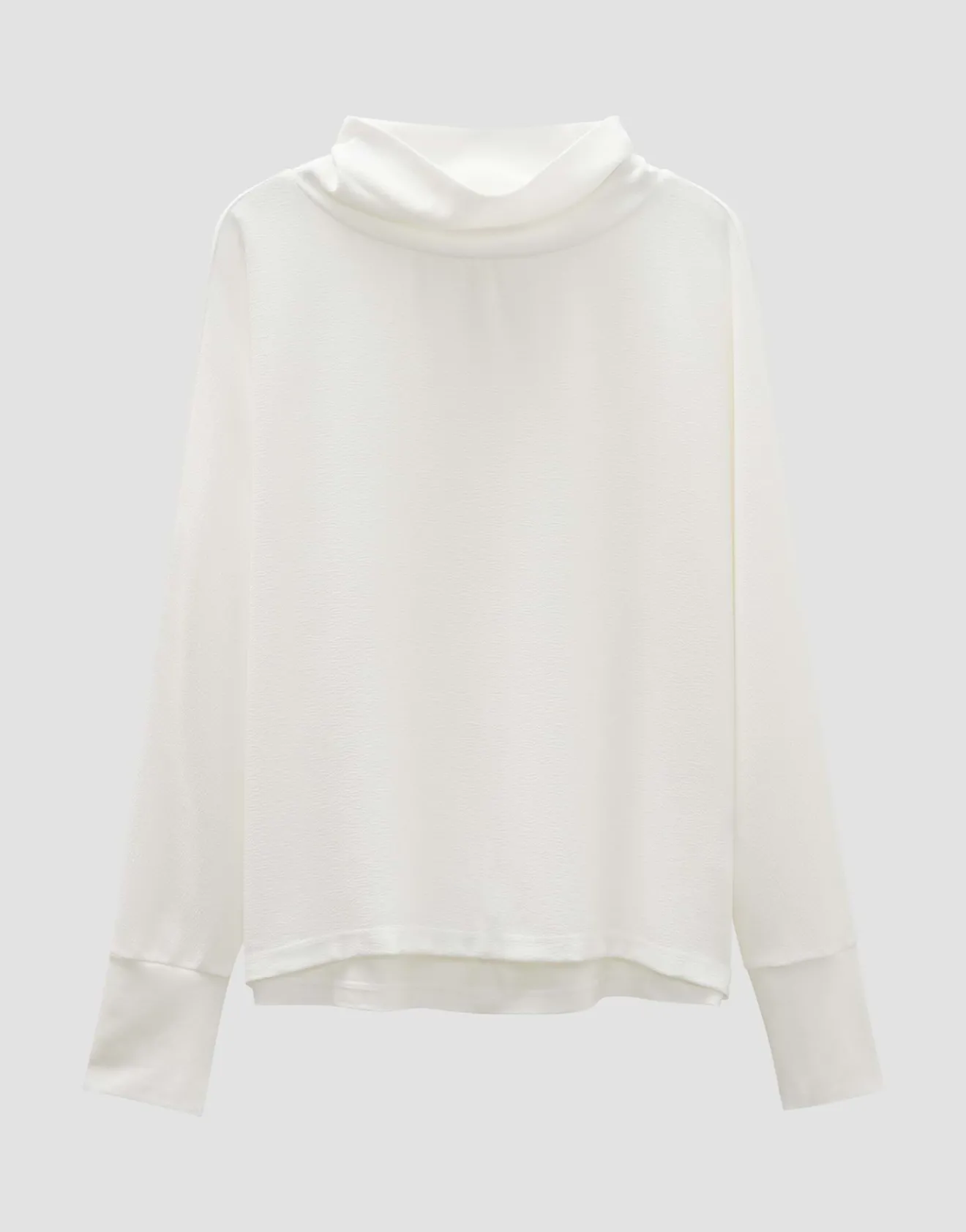 Cheap Langarmshirt KESINE Regular mit umschlagenem Stehkragen Shirts