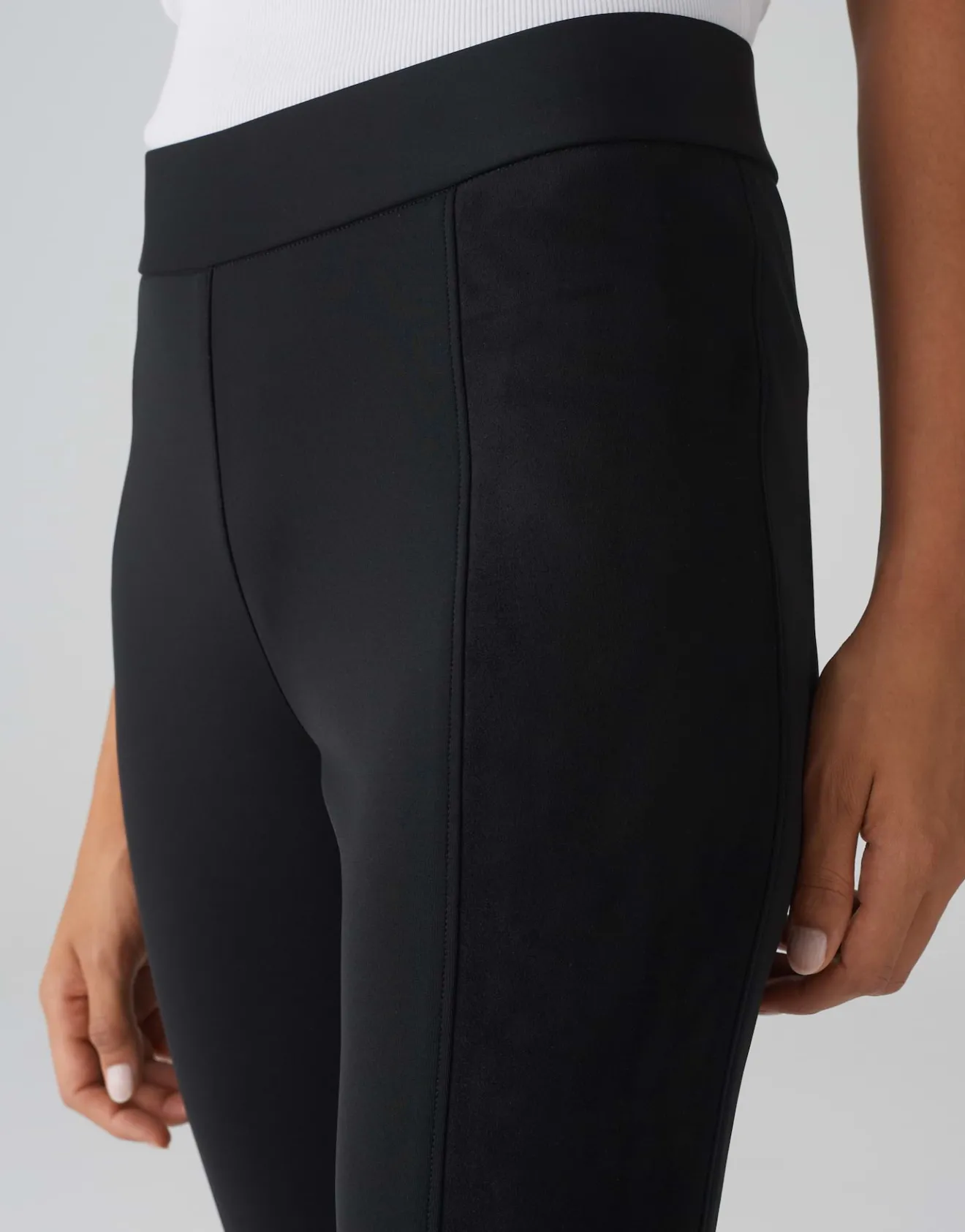 Sale Leggings ECHO VELOUR Slim aus Material Mix Hosen