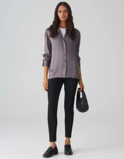 Sale Leggings ECHO VELOUR Slim aus Material Mix Hosen