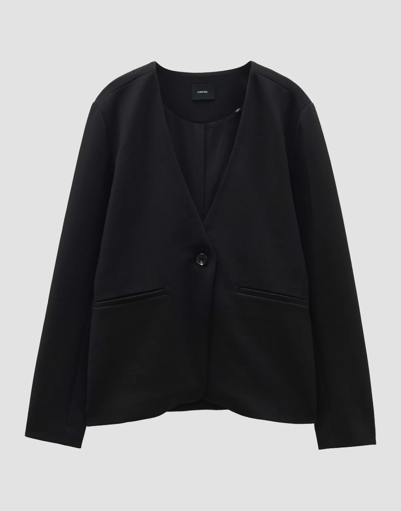 Outlet Leicht taillierter Sweatblazer NEBRU Regular aus Viskose Mix Blazer & Westen