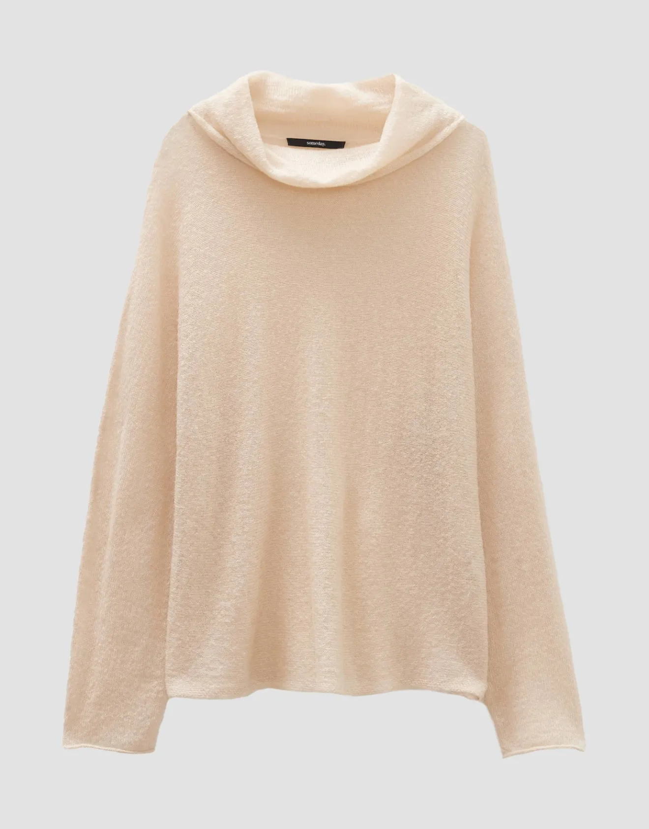 New Leichter Strickpullover TIJANA Loose mit Alpakawolle Strick