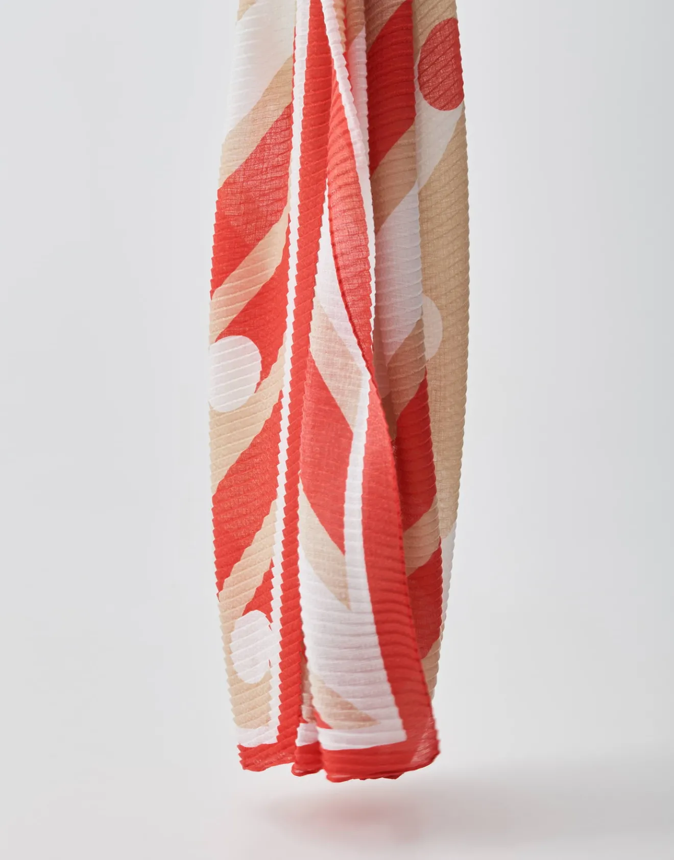 Hot Leichtes Plisseetuch ASPIRIT mit Print Accessoires