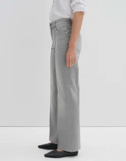 Sale Long Flared Denim CARIE LINE Mid Rise mit Biese Jeans